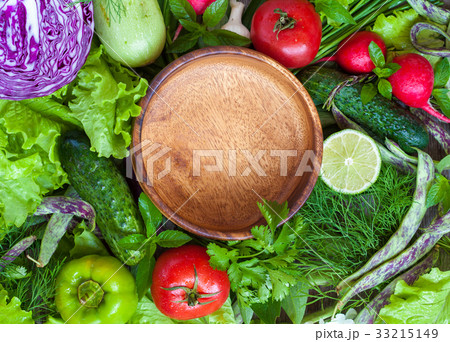 Summer fresh vegetables Summer fresh vegetables 33215149