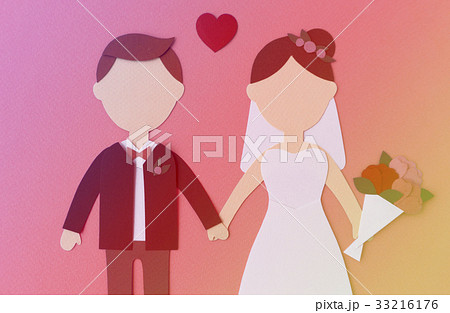 Valentine's Day Couple Groom and Bride Mockup 33216176