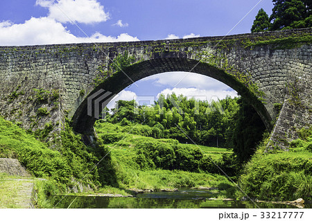 修復工事中の通潤橋 修復工事中の通潤橋 33217777