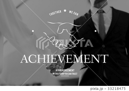 Partnership Teamwork Support Cooperation Achievement Organization Handshake Graphic 33218475
