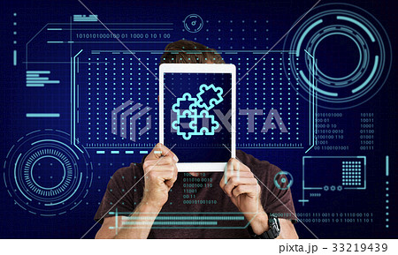 Jigsaw Puzzle Teamwork Collaboration Support Graphic 33219439