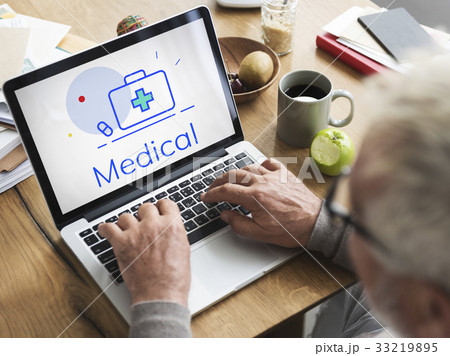 Medication First Aid Box Medical Word Graphic Medication First Aid Box Medical Word Graphic 33219895