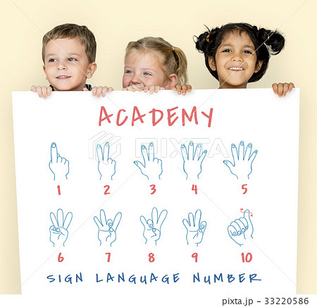 Sign Language Number Instruction Lesson Graphic Sign Language Number Instruction Lesson Graphic 33220586