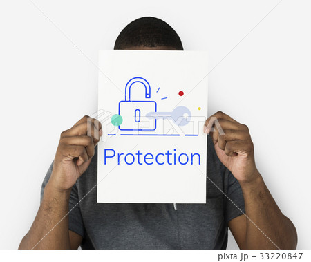 Lock Key Data Protection Security Graphic 33220847
