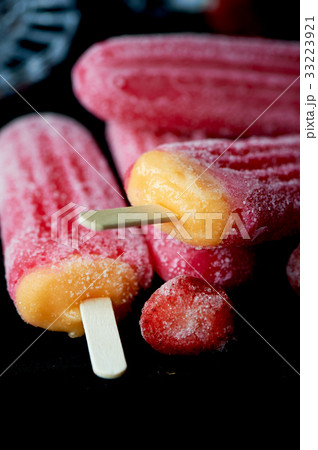 Youth ice pop from the freezer. with a touch of 33223921