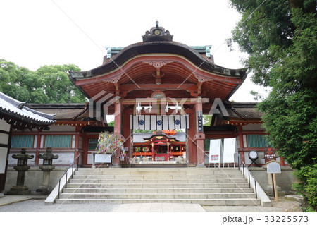 京都　石清水八幡宮　南総門 33225573
