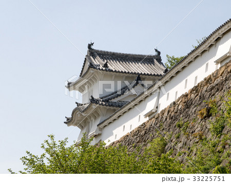姫路城西の丸 ワの櫓の写真素材