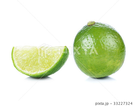 lime fruit isolated on white background 33227324