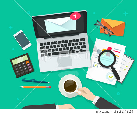 Email marketing vector illustration, analyzing or Email marketing vector illustration, analyzing or 33227824
