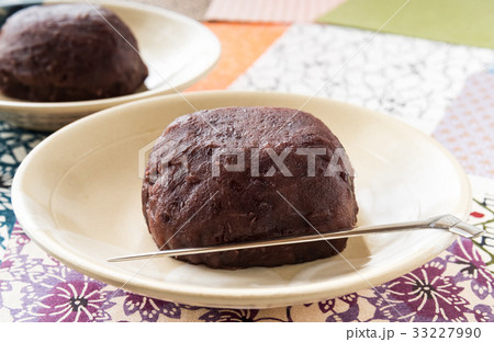 おはぎ　和菓子　ぼたもち　千代紙 33227990