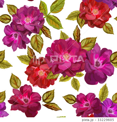 Abstract seamless pattern with isolated hand drawn 33229605