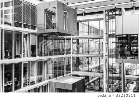 Interior of of morden office building. 33230511