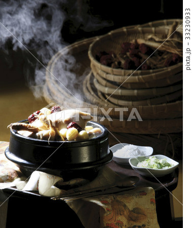 健康食品 水蒸気 鶏肉 33230933