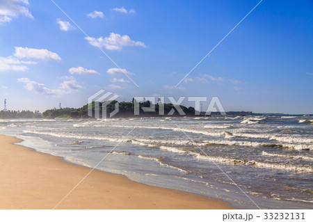 Moragalla Beach at morning, Beruwala, Sri Lanka 33232131