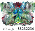 Abstract drawing with watercolor paint 33232230