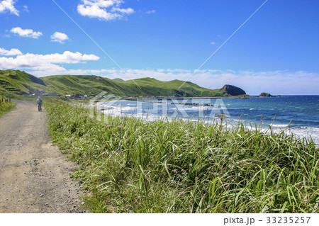 夏の礼文島の風景 33235257