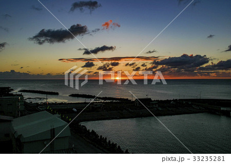 夏の礼文島の風景 33235281