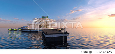 海上ヘリポート 33237325