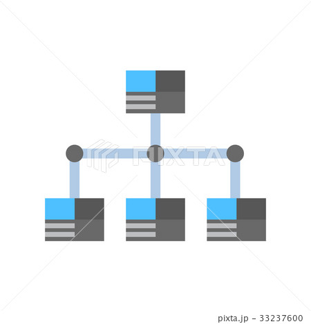 Data Center Icon Cloud Computer Connection Hosting 33237600