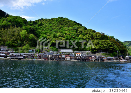 伊根湾の舟屋 伊根湾の舟屋 33239445