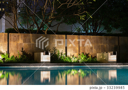 Romantic evening mood lighting casting shadows Romantic evening mood lighting casting shadows 33239985