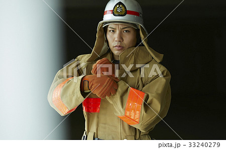 消防士　防火服 33240279