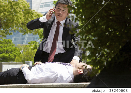 急病人　事故イメージ 33240608