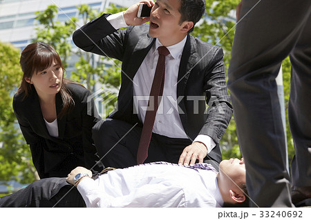 急病人　事故イメージ 33240692