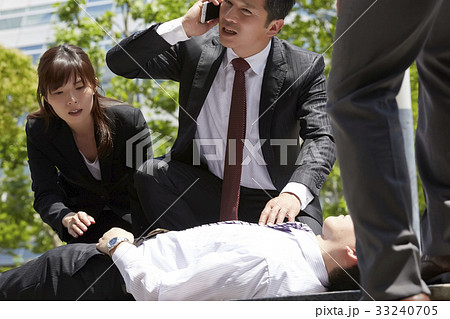 急病人 事故イメージ 急病人 事故イメージ 33240705