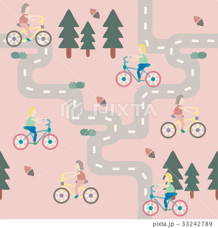 Public park seamless pattern 33242789