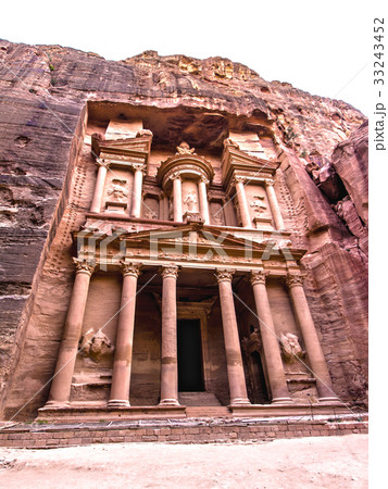 The Monastery in the ancient Petra, Jordan The Monastery in the ancient Petra, Jordan 33243452