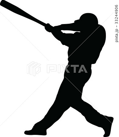 Baseball Batterのイラスト素材