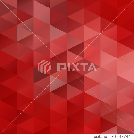 Red Grid Mosaic Background 33247744