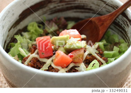 タコライス／Taco filling and rice	 33249031