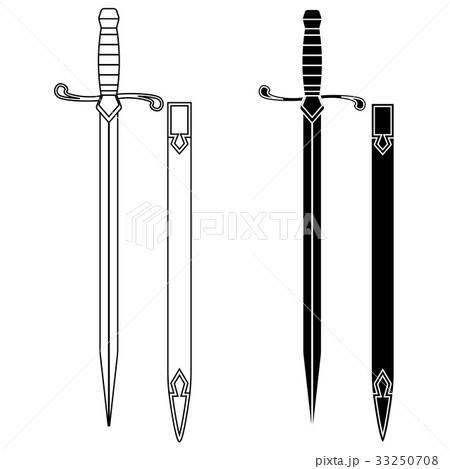 Set of swords with scabbard Set of swords with scabbard 33250708
