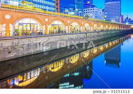 東京　秋葉原　電気街　万世橋からの風景 33251513