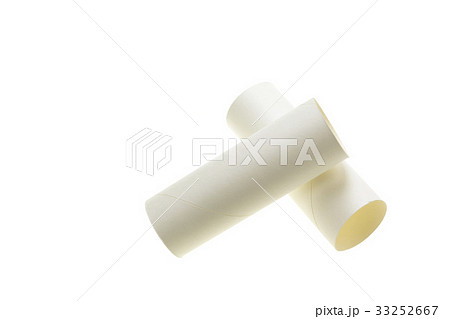 トイレットペーパーの芯〜白色 トイレットペーパーの芯〜白色 33252667