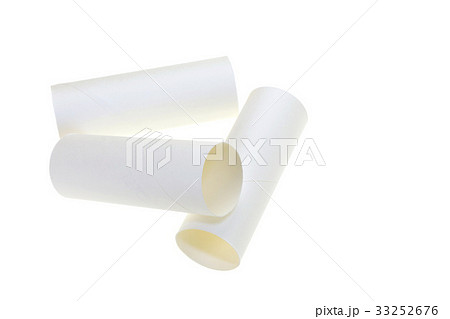 トイレットペーパーの芯〜白色 33252676