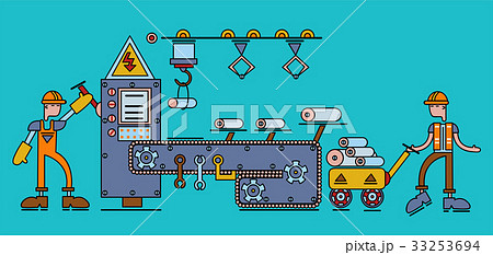 Industrial conveyor Belt with mechanical 33253694