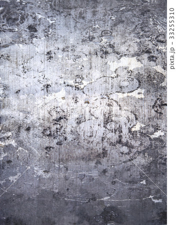 Worn metal plate steel background. 33255310