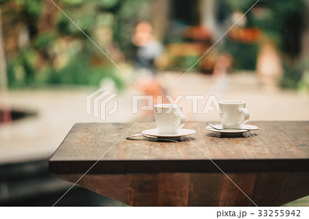 coffee in the morning, two cup 33255942