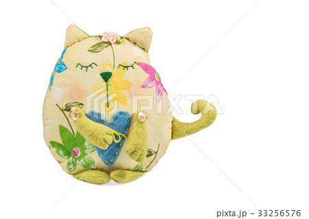 Decorative handmade cat 33256576