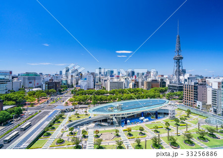 《愛知県》名古屋・都市風景《夏》 33256886