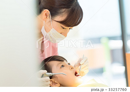 歯科、歯科衛生士、歯科医、女性、子ども 33257760