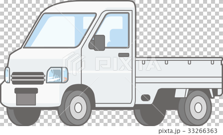一輛輕的汽車卡車的例證 33266363