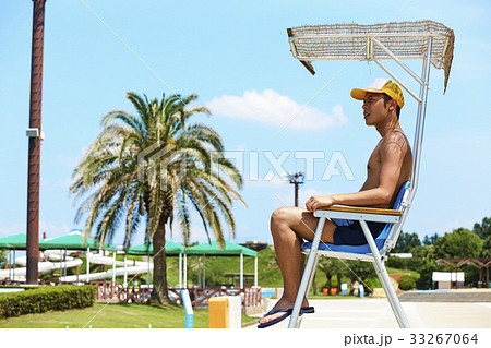 プール　監視員 33267064