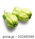 Guava fruit isolated on white background. 33269390