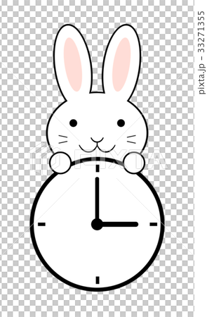 時計を持つウサギ 時計を持つウサギ 33271355