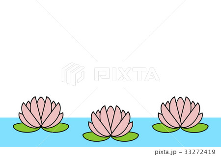 水に浮かぶスイレン 水に浮かぶスイレン 33272419
