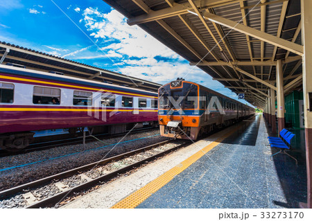 Hua Lamphong Railway Station in Bangkok, Thailand. Hua Lamphong Railway Station in Bangkok, Thailand. 33273170